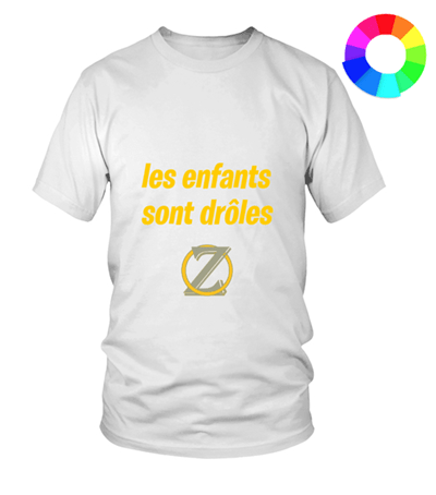 T Shirt Citations Enfants Droles